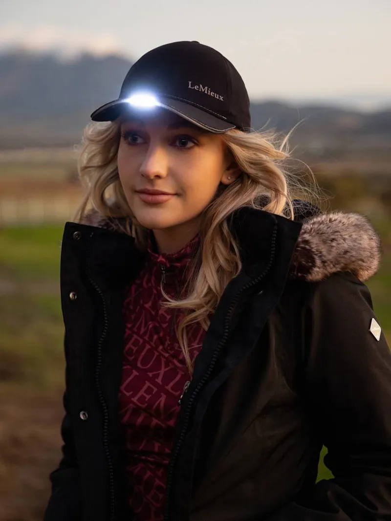 LeMieux Torch Cap Unisex in Black-2